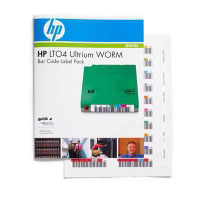 Paquete de etiquetas con cdigo de barras HP LTO4 Ultrium (Q2010A)